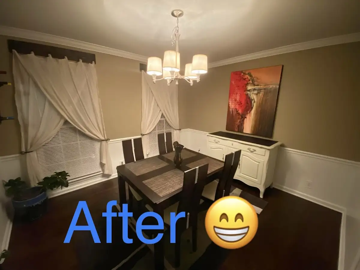 Professional dining room restoration after water damage in Somers Point