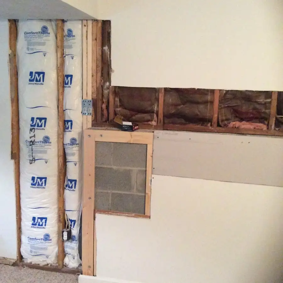 Wall insulation replacement during Structural Drying in Somers Point